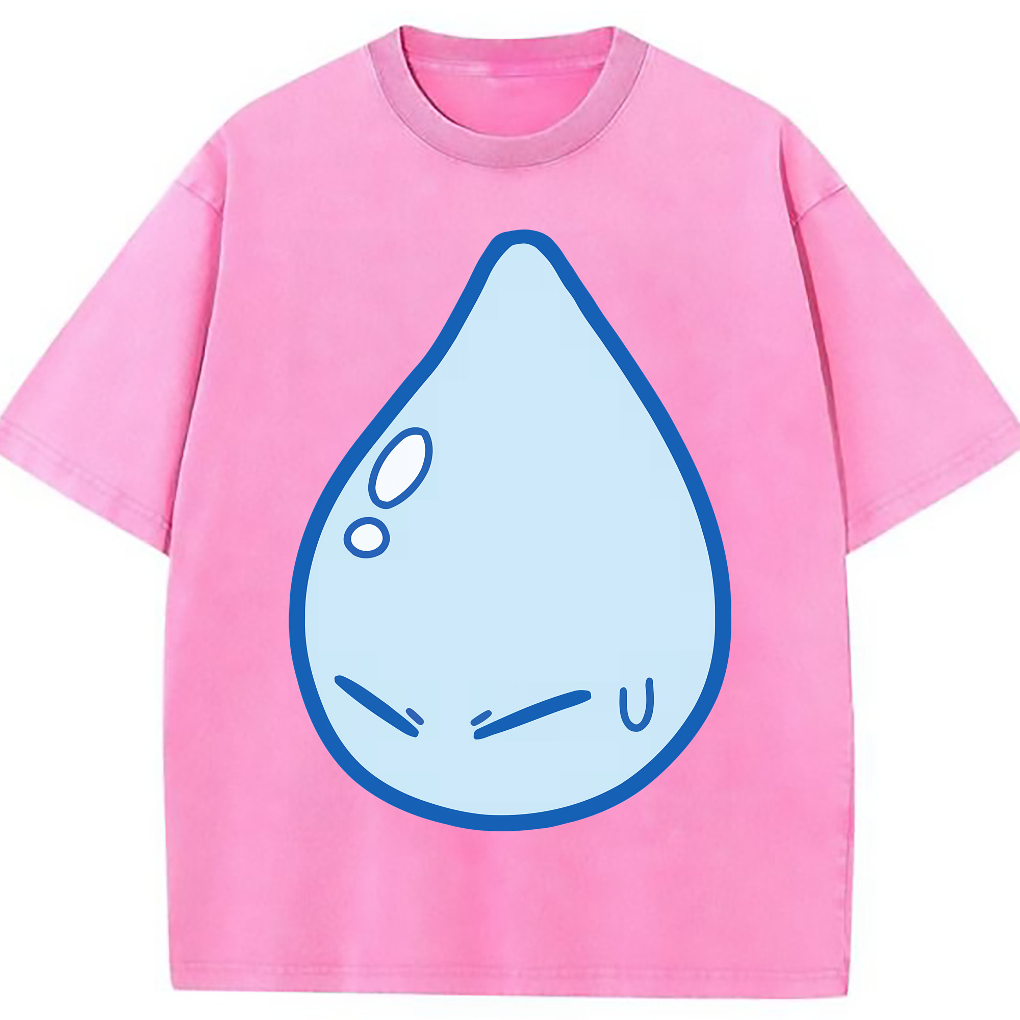 （画像用） 転スラ Regarding Reincarnated to Slime 綿100% ヴィンテージ風 半袖Tシャツ（フロントプリント）